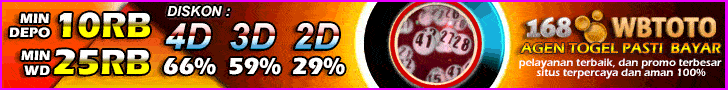 168wbtoto bandar online tepercaya